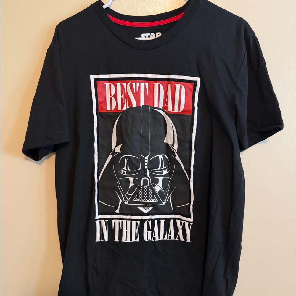 Hybrid Apparel Black Star Wars Logo Graphic Tee
